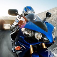 Photo de motocycliste sur avatar