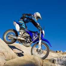 Rider photo on motocross on avatar