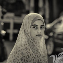 Muslim woman for avatar