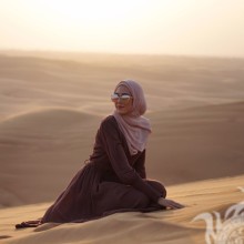 Красивое фото для аватара мусульманка