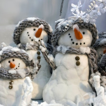 Bonecos de neve engraçados para download de avatar