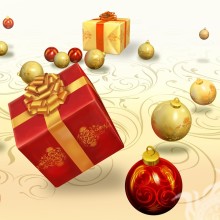 Photo de cadeau de nouvel an pour avatar
