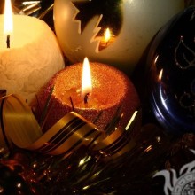 Christmas candles for avatar