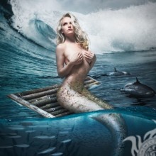 Sexy mermaid for icon