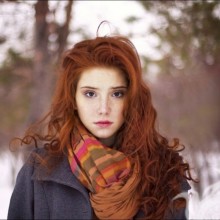Download photo of a red-haired girl
