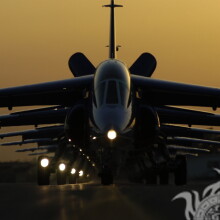 Foto de aeronave militar para download de imagem de perfil