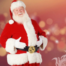Beautiful photo of Santa Claus for your profile picture