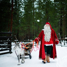 Santa's sleigh photo