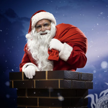 Weihnachtsmann Bilder für den Avatar auf TikTok