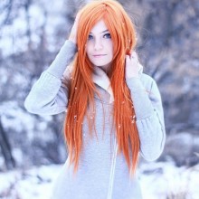 Baixar garota no avatar com cabelo vermelho