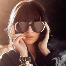 Girl for icon with glasses photo download