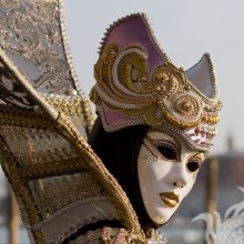 Imagem de máscara veneziana para avatar