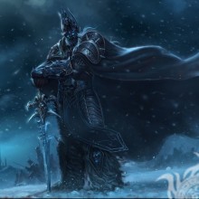 Lich King auf Warcraft Avatar