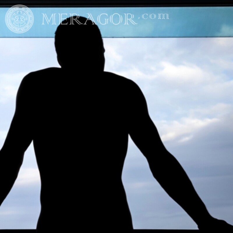 Photo guy silhouette download on avatar Silhouette