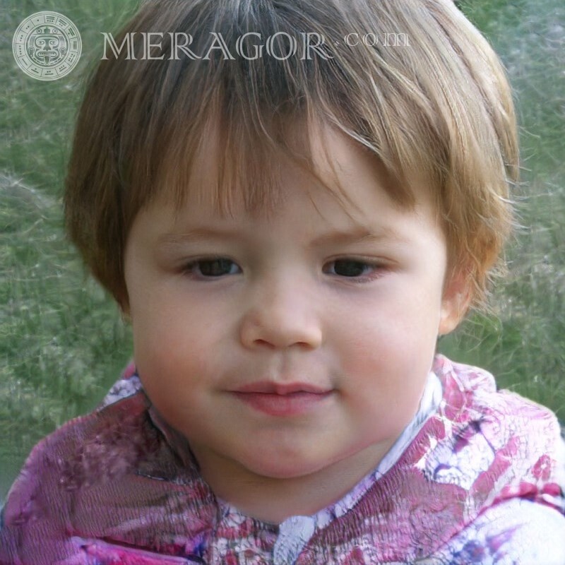 Foto de niños pequeños en el avatar de watsap Rostros de bebes
