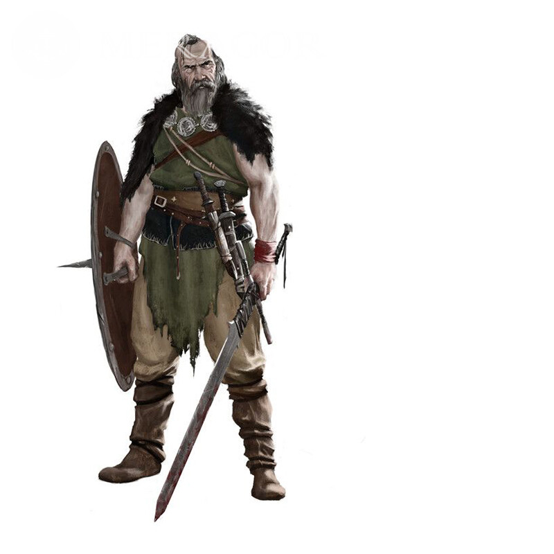 Descarga de avatar de guerrero del norte Todos los juegos Con armas