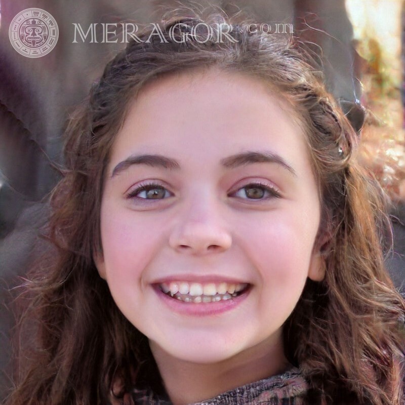 Foto en la foto de perfil para chicas en Instagram Rostros de niñas pequeñas Infantiles Niñas Caras, retratos
