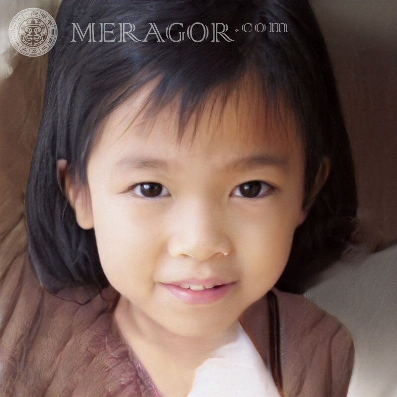 Photos pour l'avatar dans watsap pour les filles Visages de petites filles Infantiles Petites filles Visages, portraits