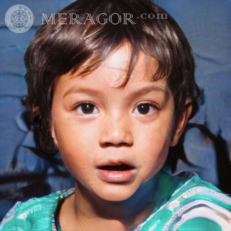 Imagens para o avatar em crianças VK Rostos de bebês Infantis Rostos de meninos