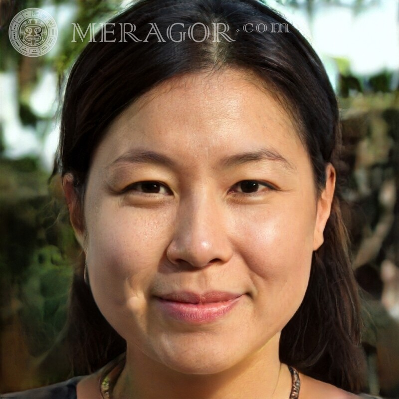 Hermosas chicas chinas para foto de perfil Rostros de chicas Asiáticos Morenas Caras, retratos