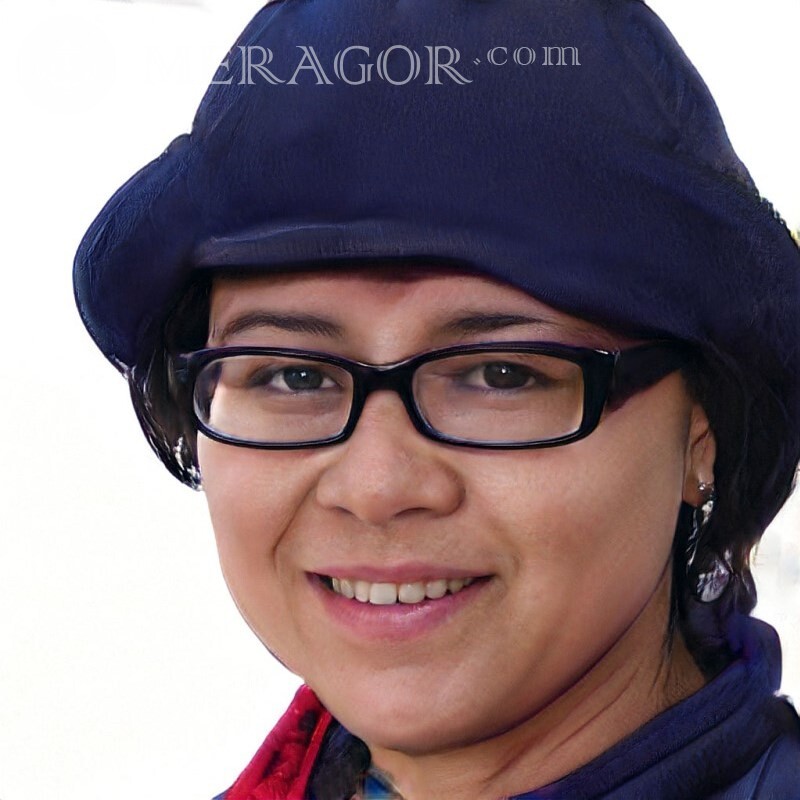 Foto de mujeres con sombrero en un avatar Rostros de mujeres En la tapa Mujeres Caras, retratos