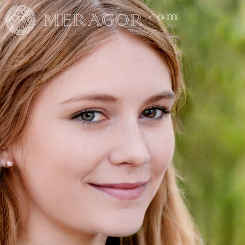 Fotos de garotas loiras para avatar Rostos de meninas adultas Pessoa, retratos Ruivo