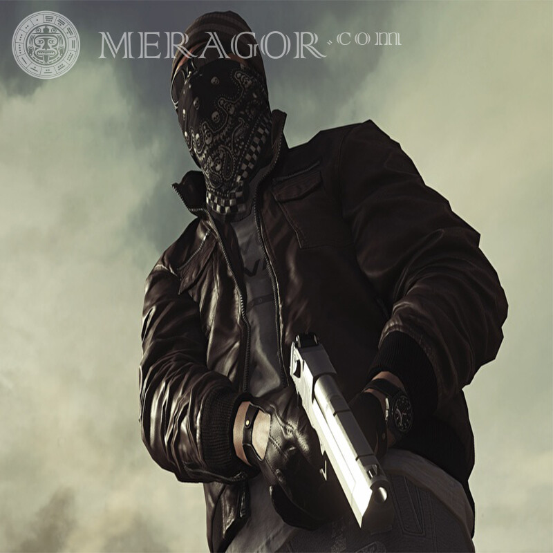 Download de avatar de terrorista mascarado Standoff Counter-Strike Mascarado