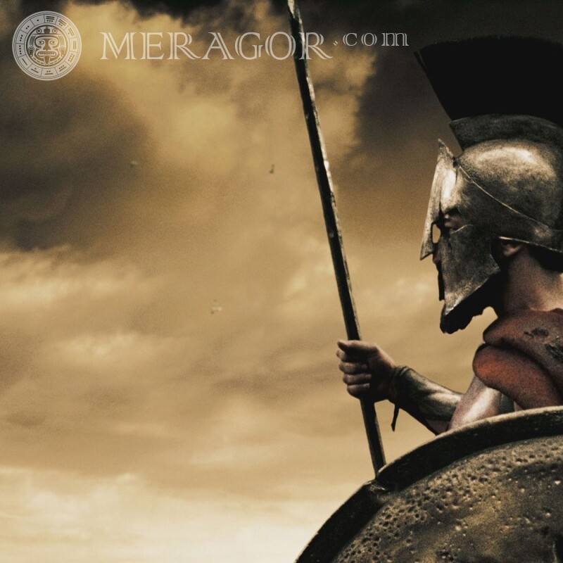 300 guerrero espartano en avatar De las películas Con armas