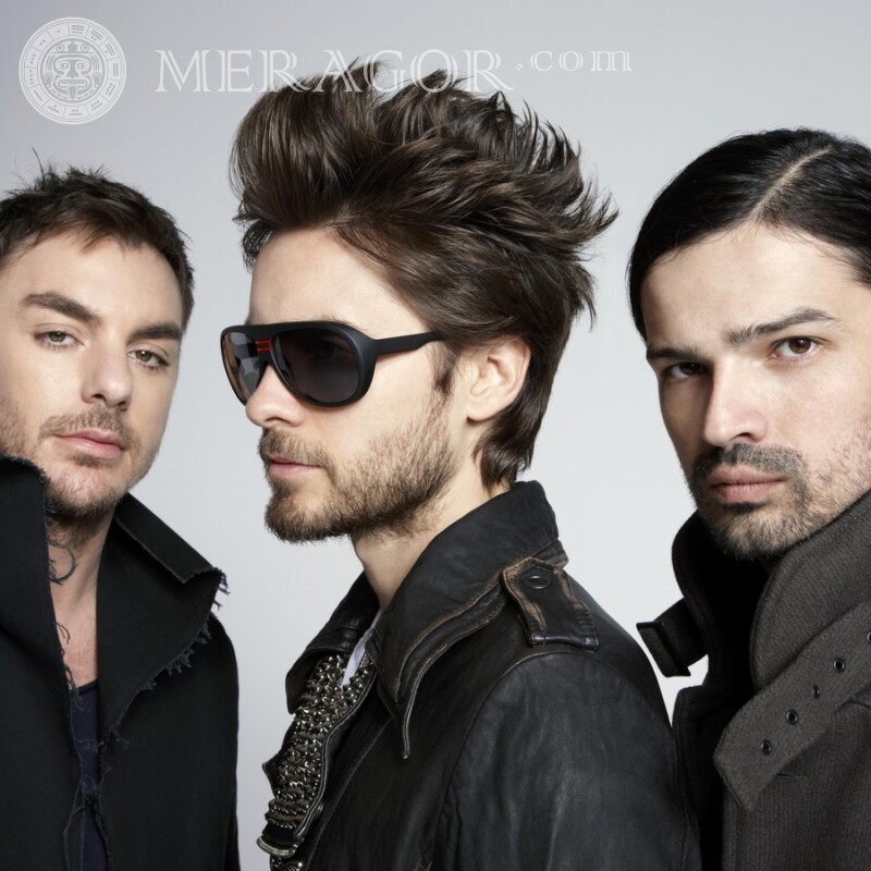 Rock band 30 seconds to Mars on your profile picture Musicians, Dancers In glasses Celebrities