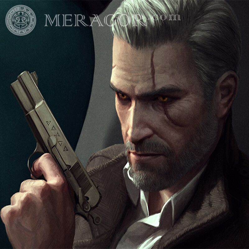Descargar avatar de Scarface Con armas Todos los juegos Counter-Strike Standoff