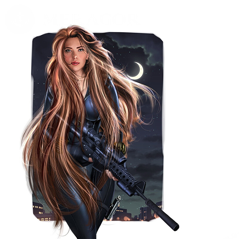 Descarga de avatar de chica sexy | 0 Con armas Todos los juegos Counter-Strike Standoff