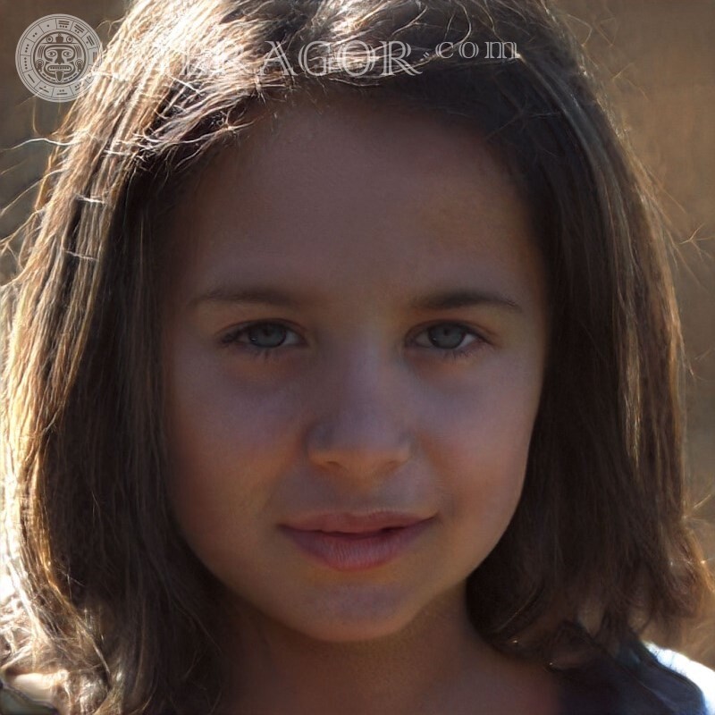 Avatar pour les filles 12 | 12 Visages de petites filles Infantiles Petites filles Visages, portraits