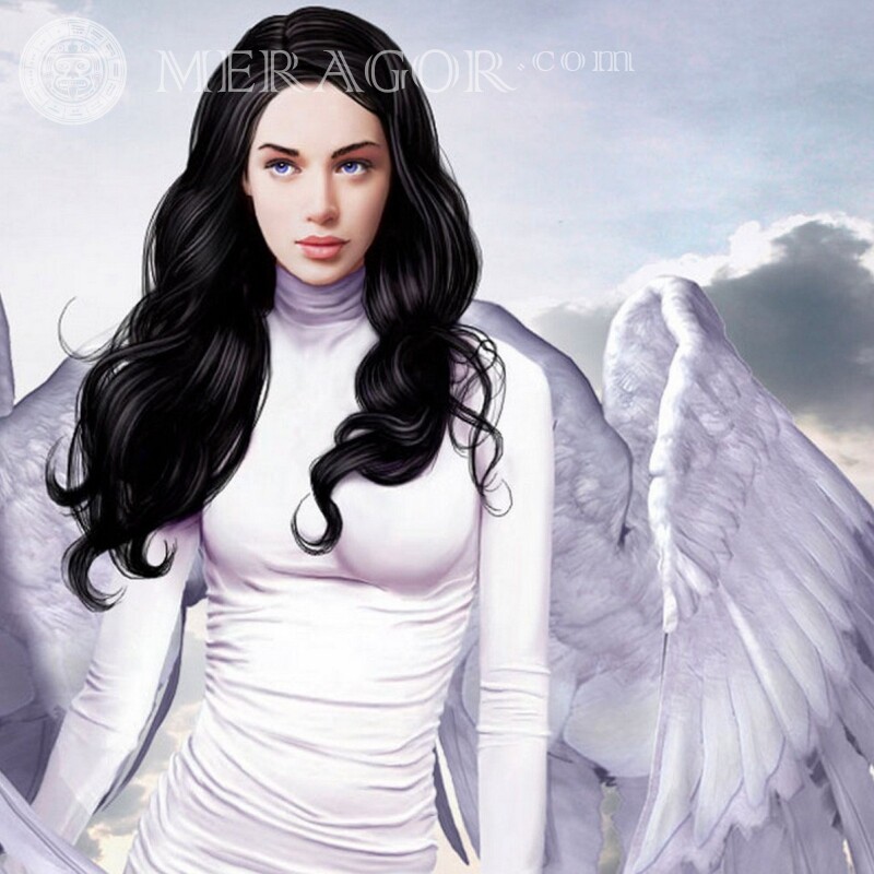 Mädchen mit Flügeln Foto-Download auf Avatar Esprits célestes