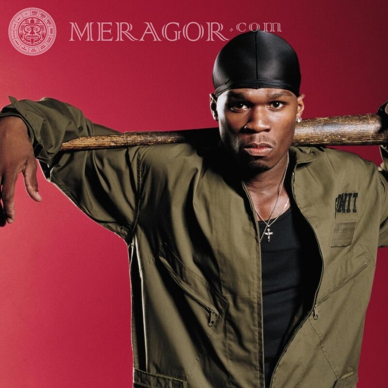 Download do avatar do cantor 50 Cent Celebridades Negros Para VK Rapazes