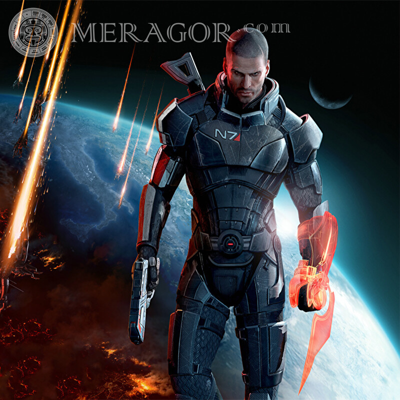 Descarga de avatar de Space Marine Todos los juegos Con armas