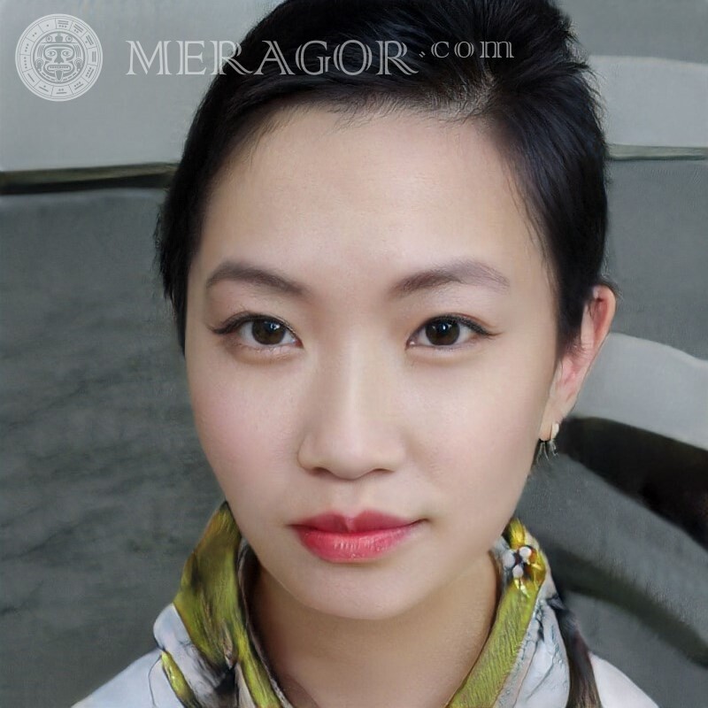 Filles rares sur avatar Visages de filles Asiatiques Visages, portraits