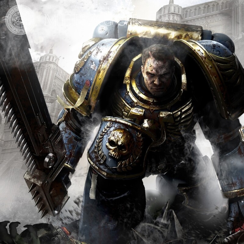 Download do avatar Warhammer Warhammer Todos os jogos Com arma