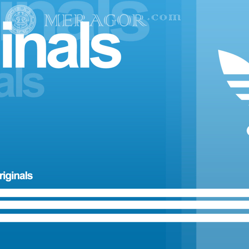 Adidas-Logo zum Herunterladen des Covers Logos