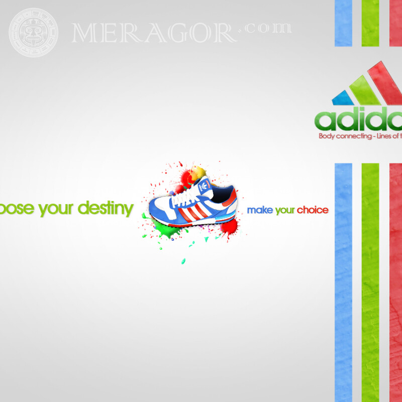 Télécharger l'emblème de l'avatar adidas Logos