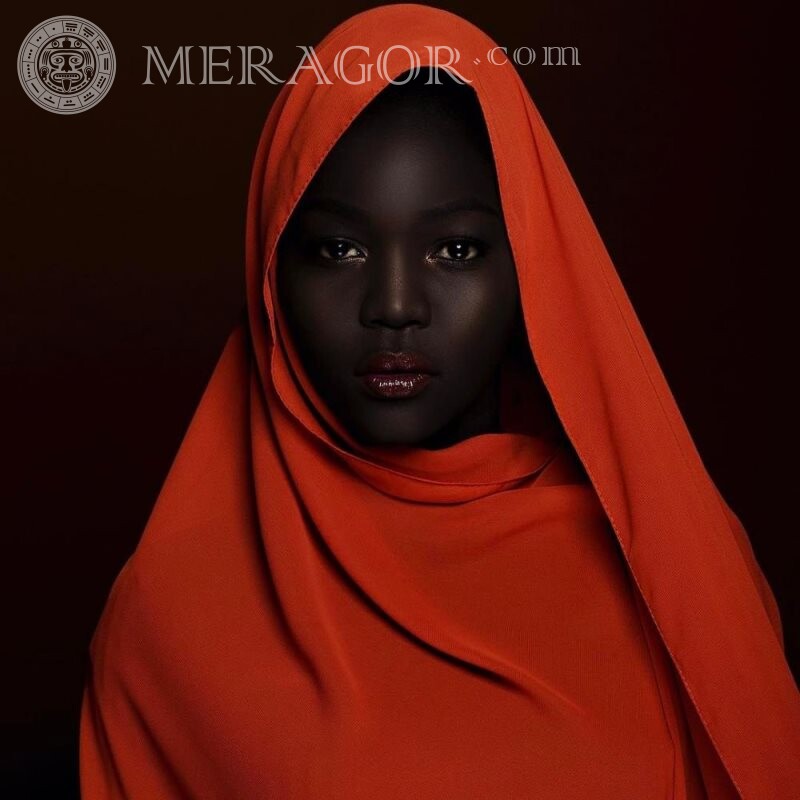 Mujeres africanas salvajes Negros Árabe, musulmán