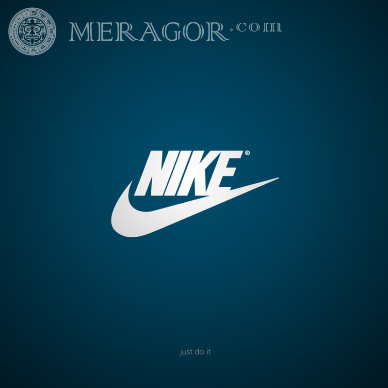 Logotipo de la marca Nike en el avatar Logotipos