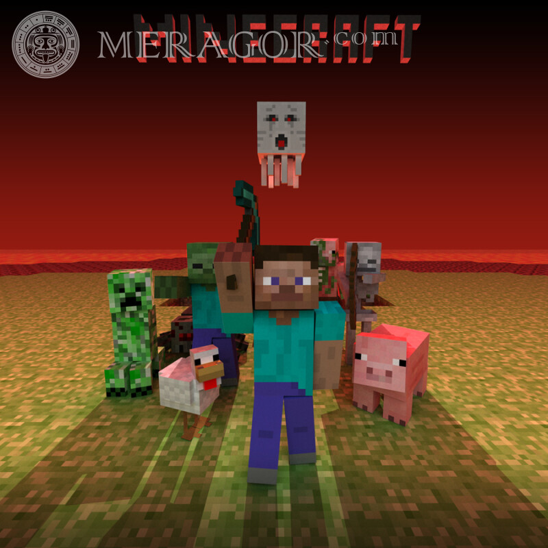 Imagem do jogo Minecraft para a conta Minecraft Todos os jogos