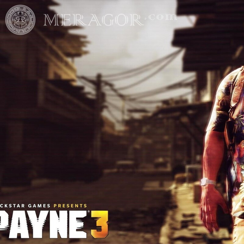 Картинка из Max Payne на аву Todos os jogos