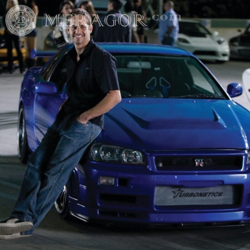 Fast & Furious actor on avatar From films Cars Full height For VK