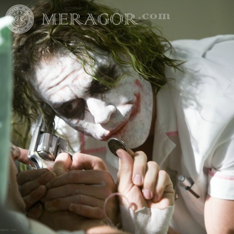 Joker sur avatar télécharger sur la couverture Des films Avec arme Effrayant