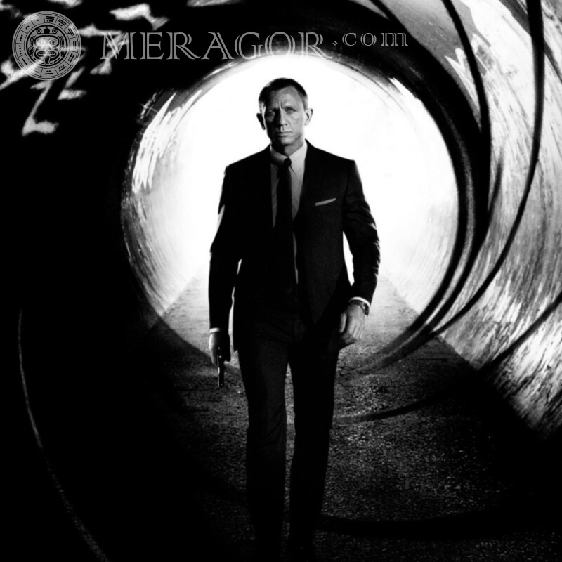 James Bond Daniel Craig no download do avatar Dos filmes Altura toda Homens