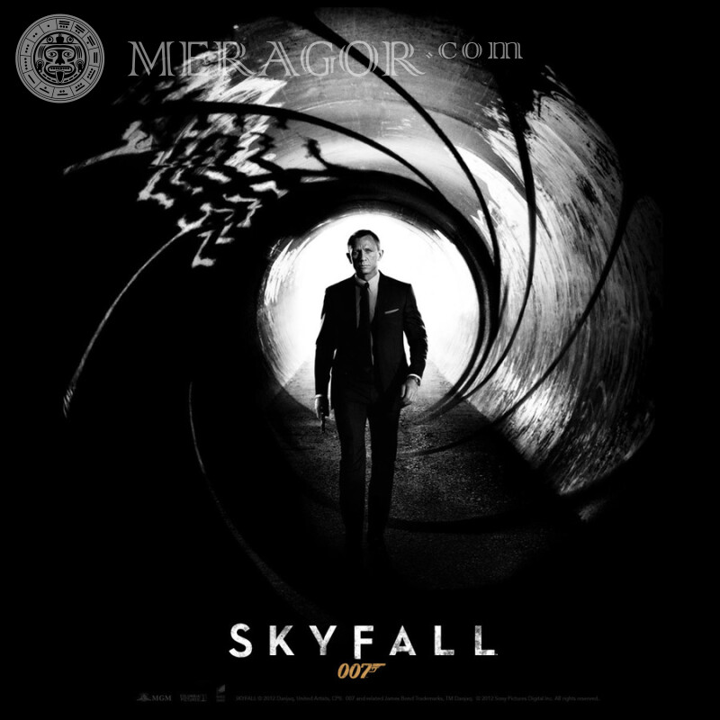 Daniel Craig 007 no avatar Dos filmes Altura toda Homens