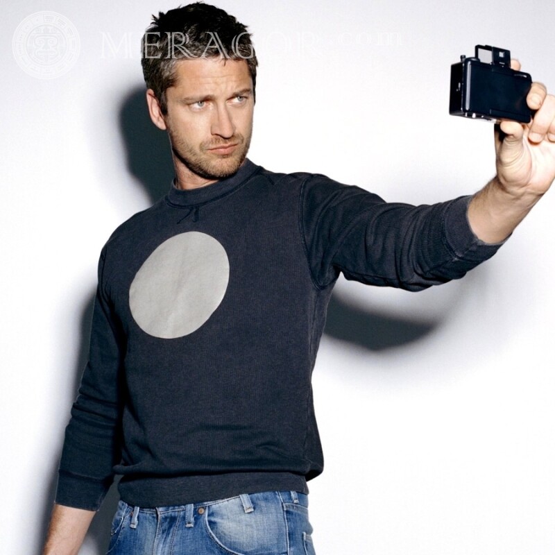 Gerard Butler avatar photo download Celebrities For VK Faces, portraits Men