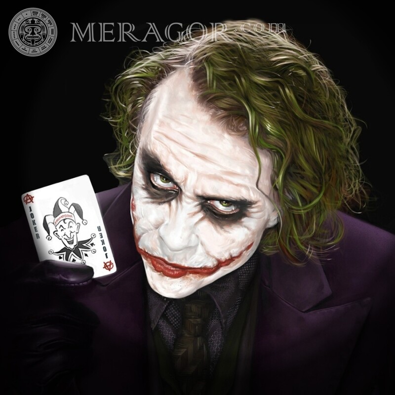 Hình ảnh Joker cười ngầu chất ấn tượng nhất