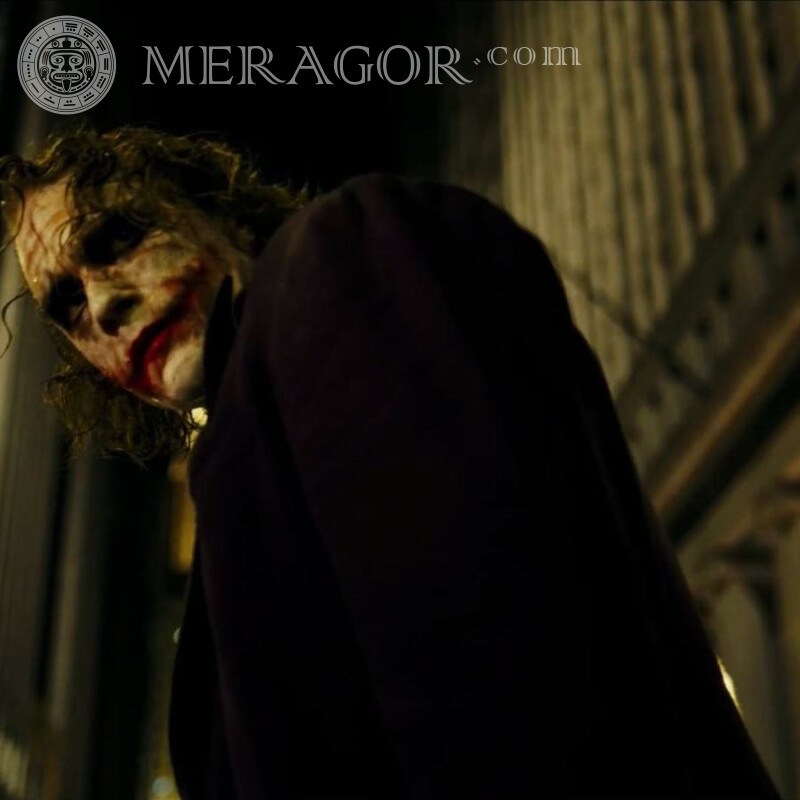 Laden Sie den Joker aus dem Film in Ihr Profilbild herunter Aus den Filmen Beängstigend